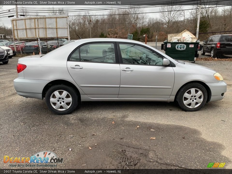 2007 Toyota Corolla CE Silver Streak Mica / Stone Photo #7