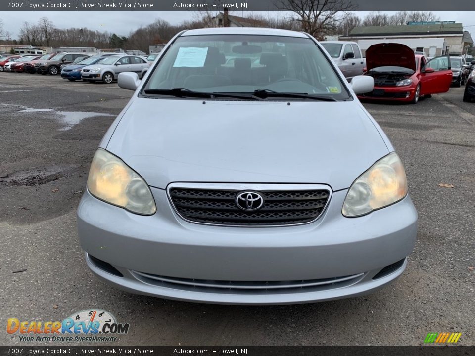 2007 Toyota Corolla CE Silver Streak Mica / Stone Photo #8