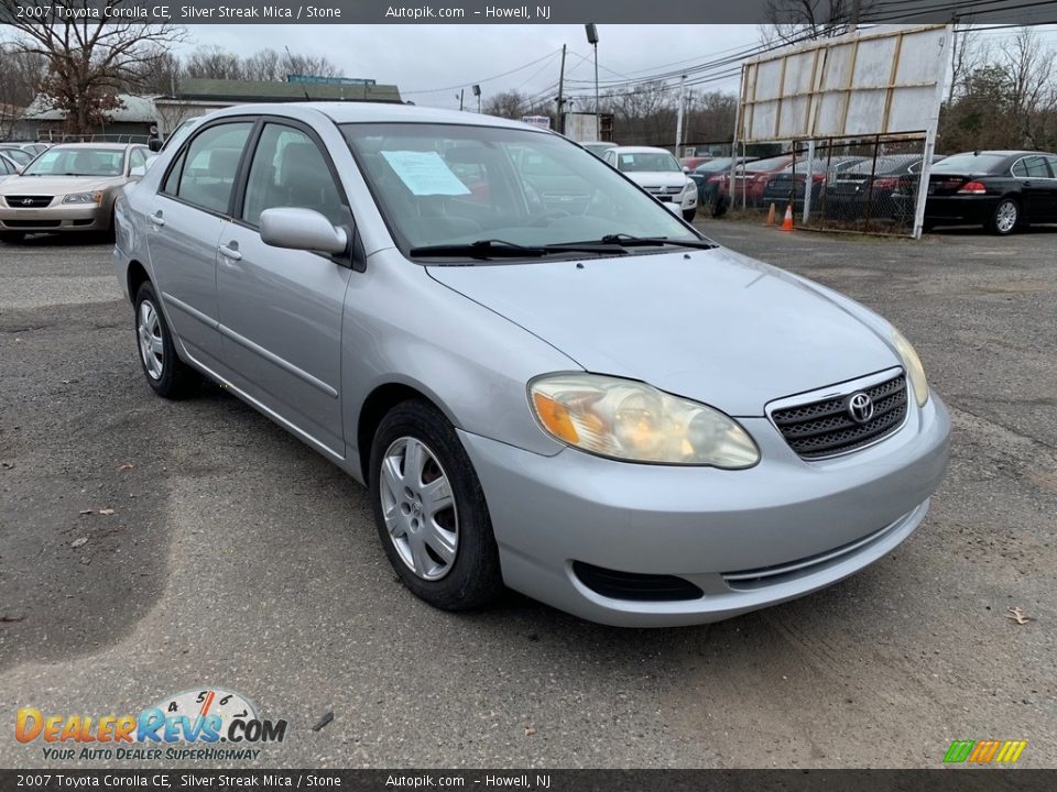 2007 Toyota Corolla CE Silver Streak Mica / Stone Photo #9