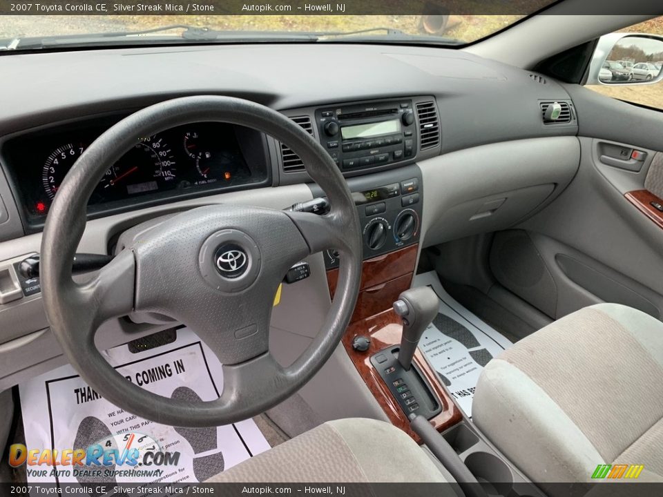 2007 Toyota Corolla CE Silver Streak Mica / Stone Photo #11
