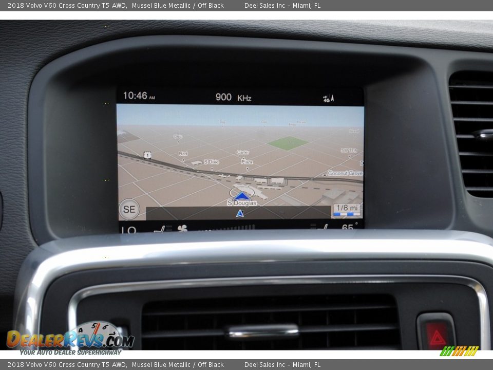 2018 Volvo V60 Cross Country T5 AWD Mussel Blue Metallic / Off Black Photo #17