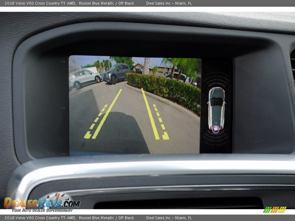 2018 Volvo V60 Cross Country T5 AWD Mussel Blue Metallic / Off Black Photo #18