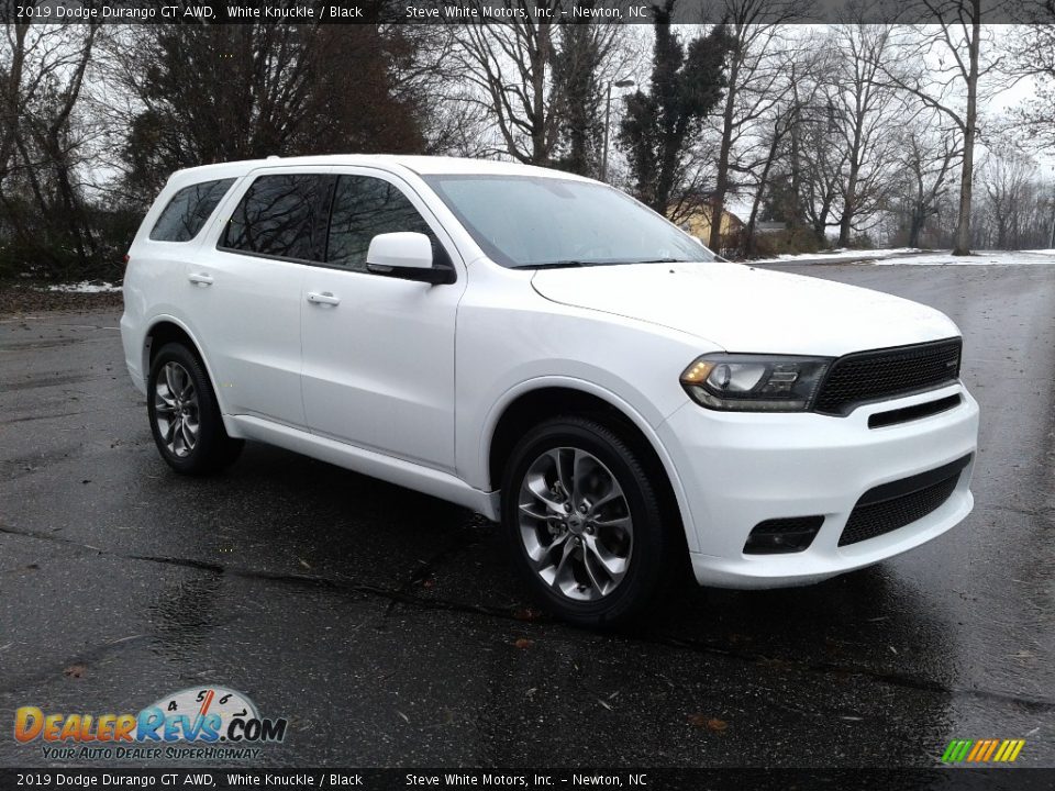 2019 Dodge Durango GT AWD White Knuckle / Black Photo #4