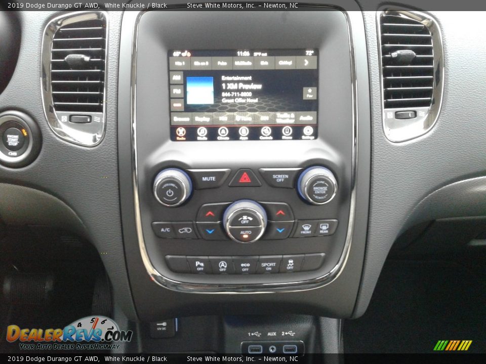 2019 Dodge Durango GT AWD White Knuckle / Black Photo #24