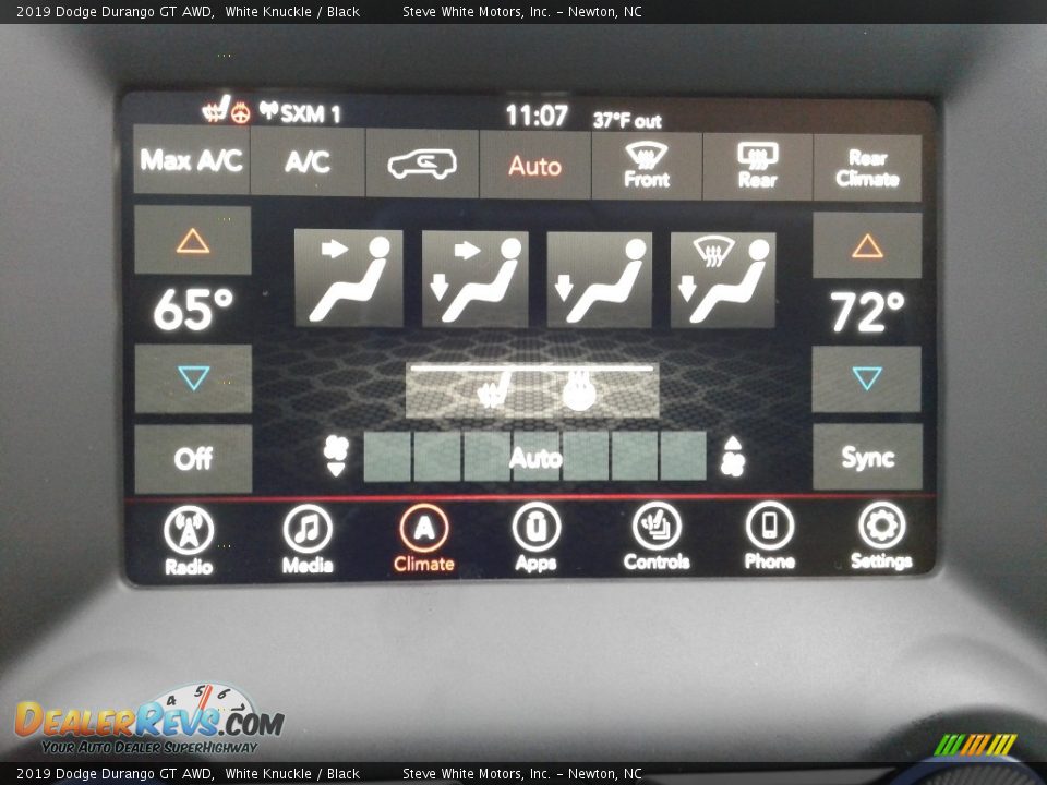 2019 Dodge Durango GT AWD White Knuckle / Black Photo #27