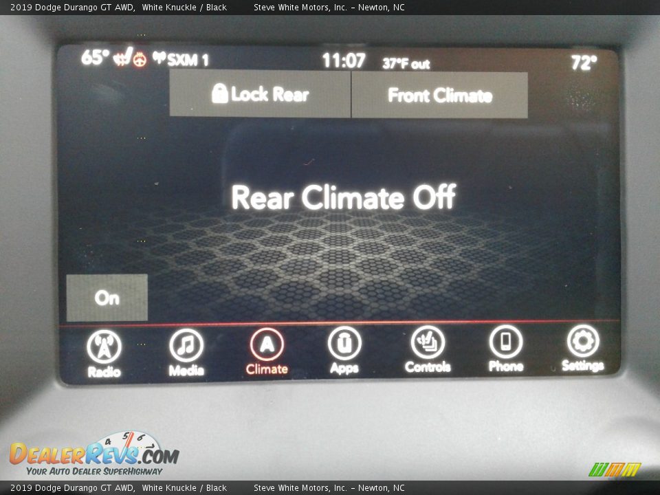 2019 Dodge Durango GT AWD White Knuckle / Black Photo #28