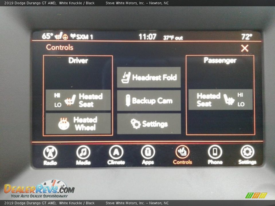 2019 Dodge Durango GT AWD White Knuckle / Black Photo #29