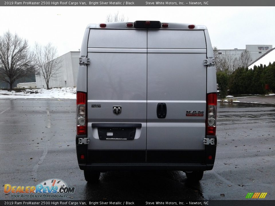 2019 Ram ProMaster 2500 High Roof Cargo Van Bright Silver Metallic / Black Photo #4