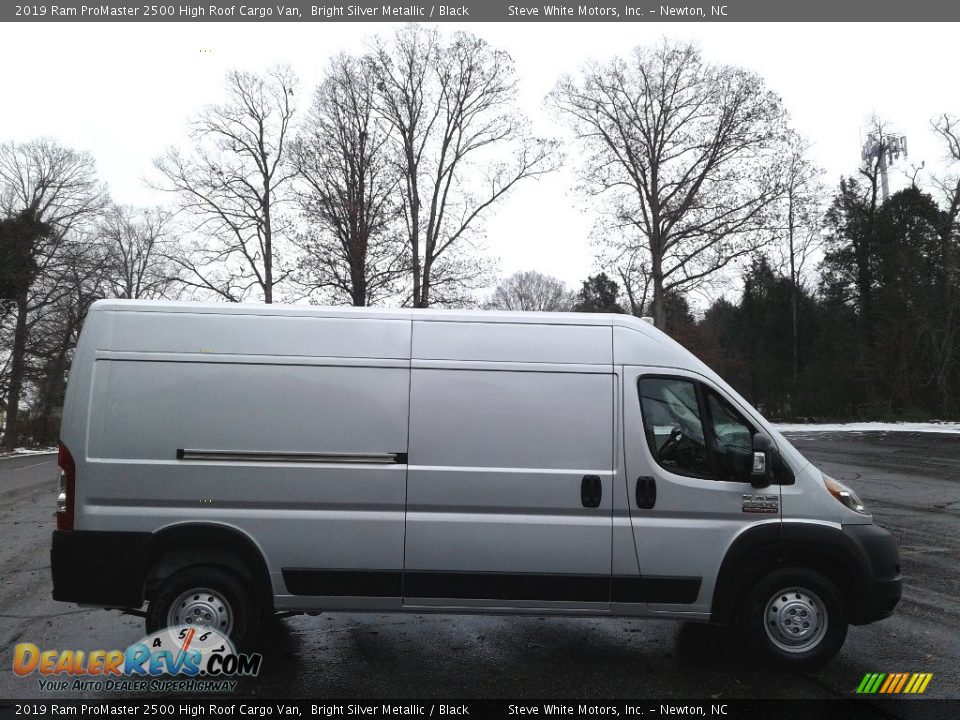 Bright Silver Metallic 2019 Ram ProMaster 2500 High Roof Cargo Van Photo #6