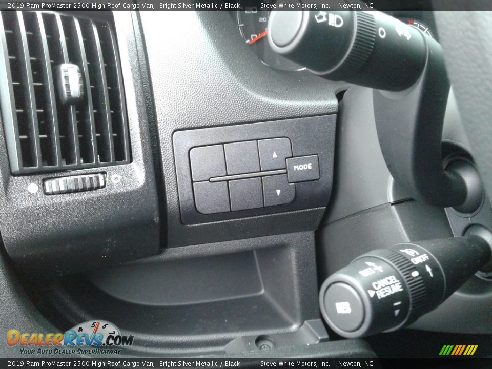 2019 Ram ProMaster 2500 High Roof Cargo Van Bright Silver Metallic / Black Photo #14