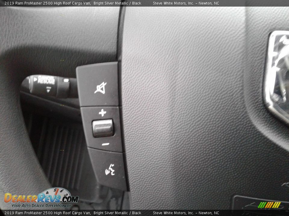 2019 Ram ProMaster 2500 High Roof Cargo Van Steering Wheel Photo #15