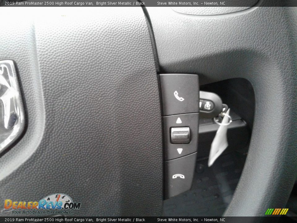 2019 Ram ProMaster 2500 High Roof Cargo Van Steering Wheel Photo #16