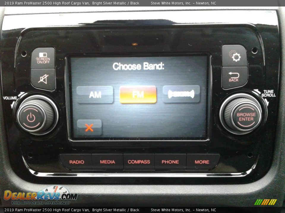 2019 Ram ProMaster 2500 High Roof Cargo Van Bright Silver Metallic / Black Photo #20