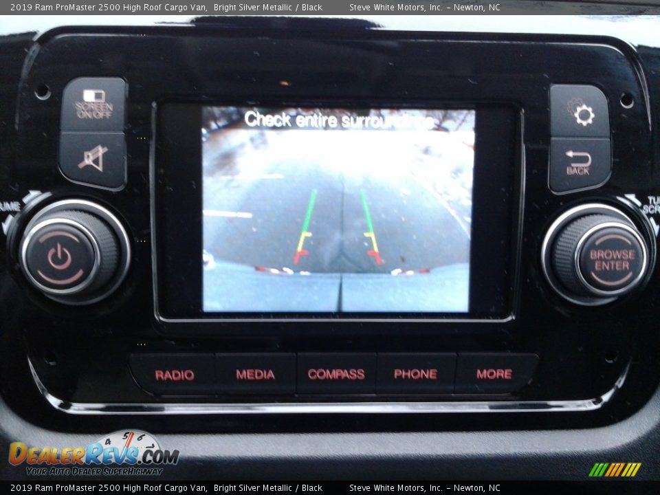 2019 Ram ProMaster 2500 High Roof Cargo Van Bright Silver Metallic / Black Photo #21