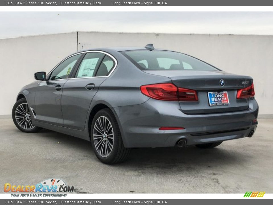 2019 BMW 5 Series 530i Sedan Bluestone Metallic / Black Photo #2