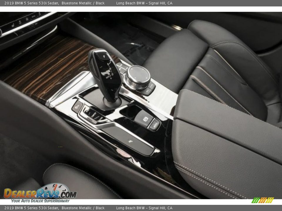 2019 BMW 5 Series 530i Sedan Bluestone Metallic / Black Photo #7