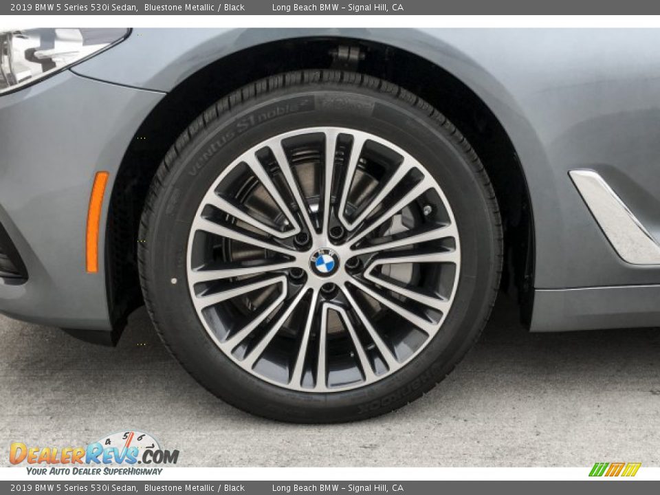 2019 BMW 5 Series 530i Sedan Bluestone Metallic / Black Photo #9