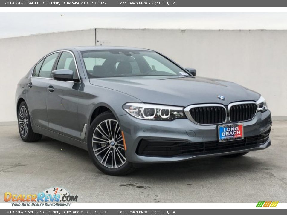 2019 BMW 5 Series 530i Sedan Bluestone Metallic / Black Photo #12