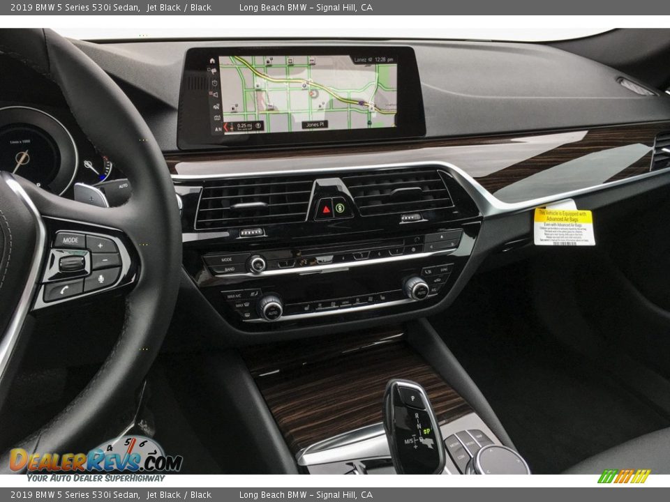 2019 BMW 5 Series 530i Sedan Jet Black / Black Photo #6