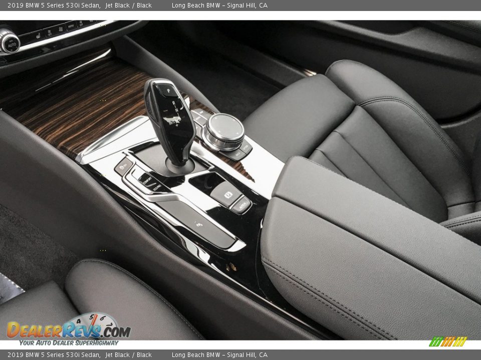 2019 BMW 5 Series 530i Sedan Jet Black / Black Photo #7