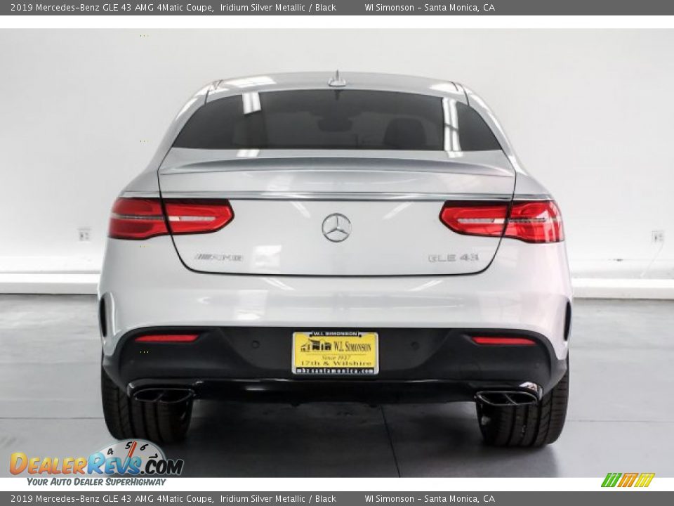 2019 Mercedes-Benz GLE 43 AMG 4Matic Coupe Iridium Silver Metallic / Black Photo #3
