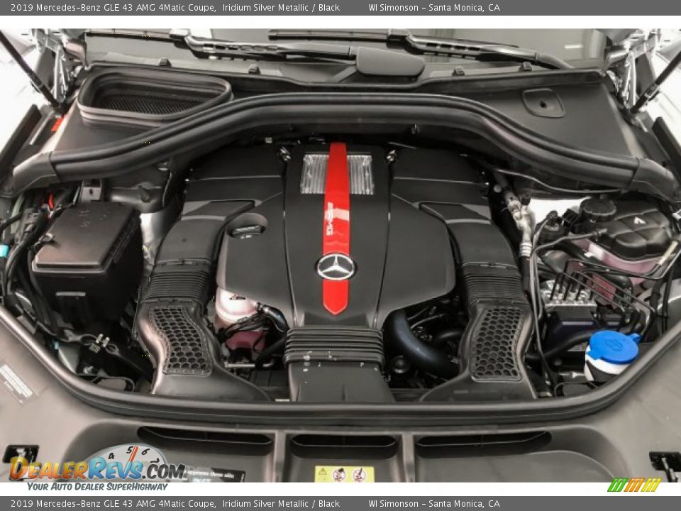 2019 Mercedes-Benz GLE 43 AMG 4Matic Coupe Iridium Silver Metallic / Black Photo #8