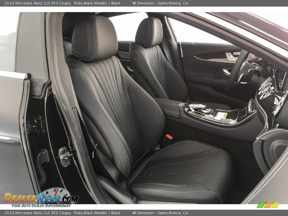 2019 Mercedes-Benz CLS 450 Coupe Ruby Black Metallic / Black Photo #5