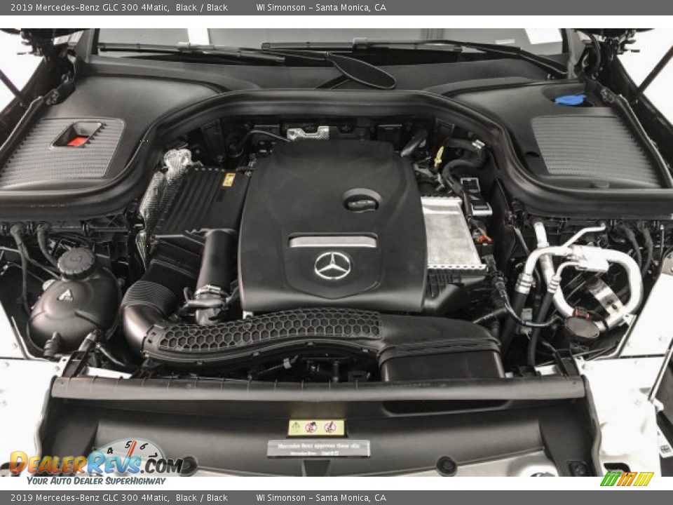 2019 Mercedes-Benz GLC 300 4Matic Black / Black Photo #8