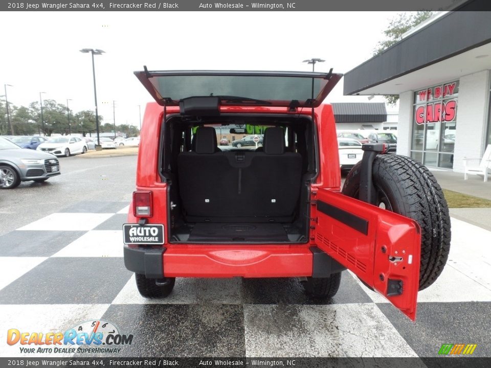 2018 Jeep Wrangler Sahara 4x4 Firecracker Red / Black Photo #5