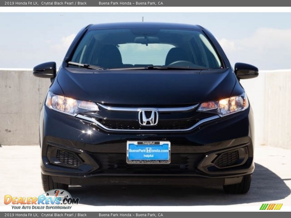 2019 Honda Fit LX Crystal Black Pearl / Black Photo #3