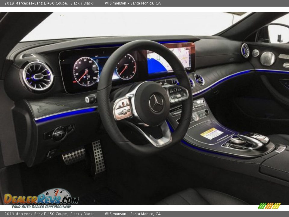2019 Mercedes-Benz E 450 Coupe Black / Black Photo #4