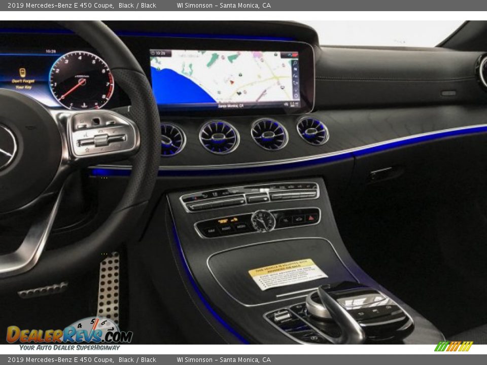 2019 Mercedes-Benz E 450 Coupe Black / Black Photo #6