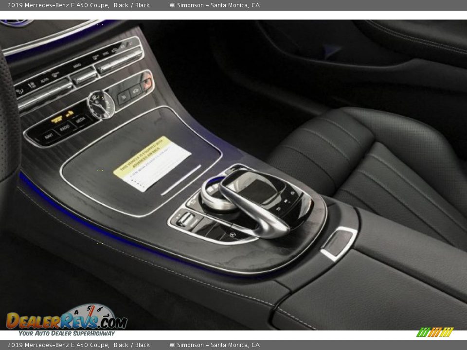 2019 Mercedes-Benz E 450 Coupe Black / Black Photo #7