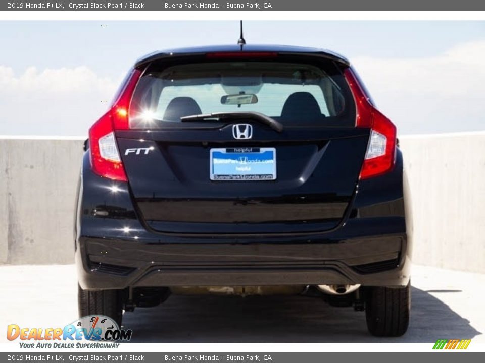 2019 Honda Fit LX Crystal Black Pearl / Black Photo #6