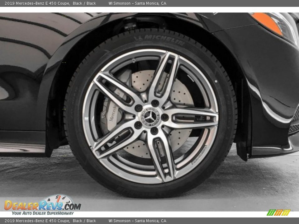 2019 Mercedes-Benz E 450 Coupe Black / Black Photo #9