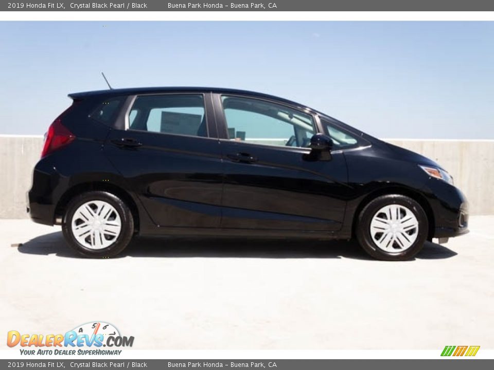 2019 Honda Fit LX Crystal Black Pearl / Black Photo #7