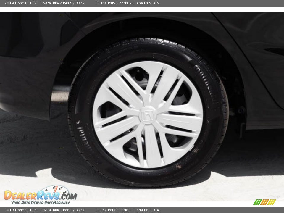 2019 Honda Fit LX Crystal Black Pearl / Black Photo #8