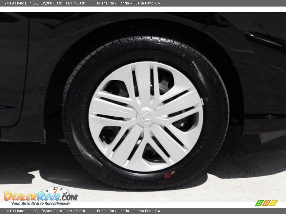 2019 Honda Fit LX Crystal Black Pearl / Black Photo #9