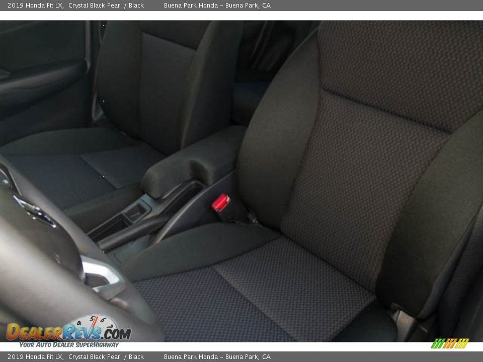 2019 Honda Fit LX Crystal Black Pearl / Black Photo #15