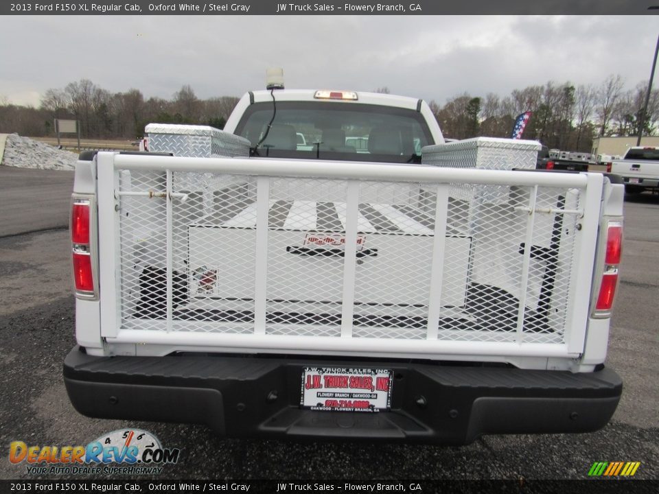 2013 Ford F150 XL Regular Cab Oxford White / Steel Gray Photo #4