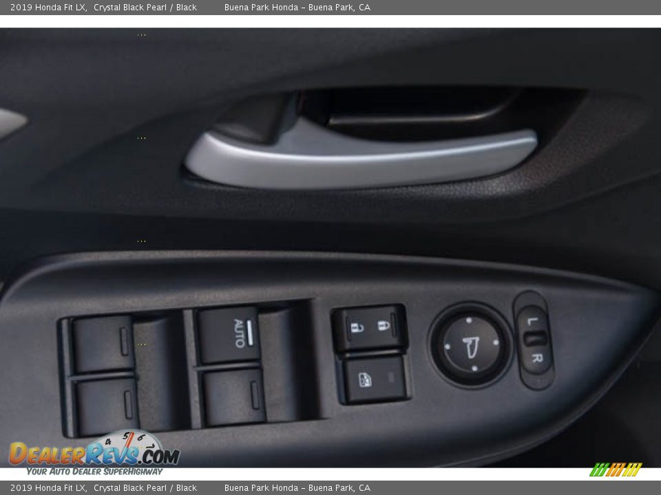 2019 Honda Fit LX Crystal Black Pearl / Black Photo #28
