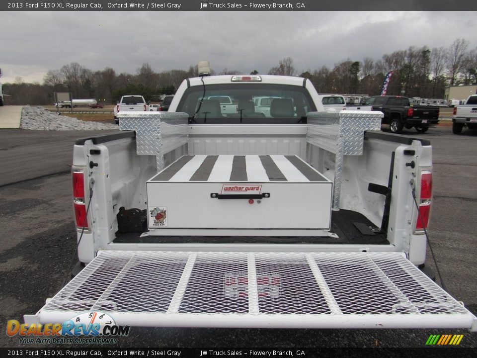 2013 Ford F150 XL Regular Cab Oxford White / Steel Gray Photo #10