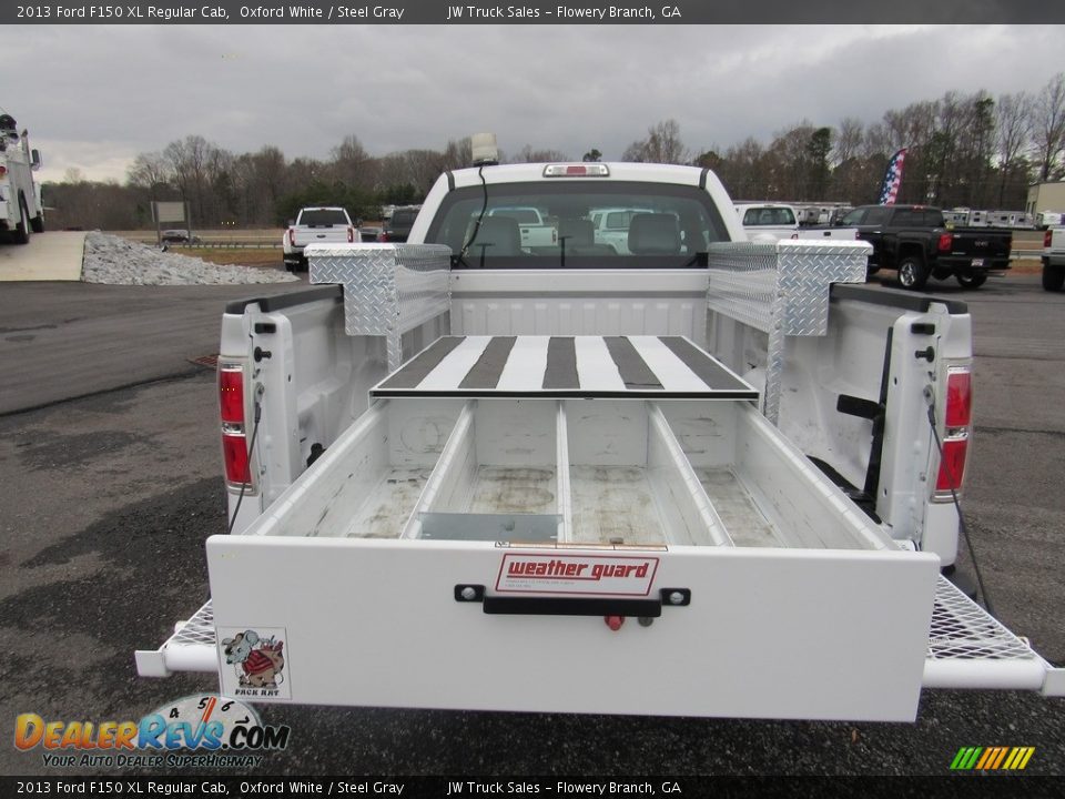 2013 Ford F150 XL Regular Cab Oxford White / Steel Gray Photo #11