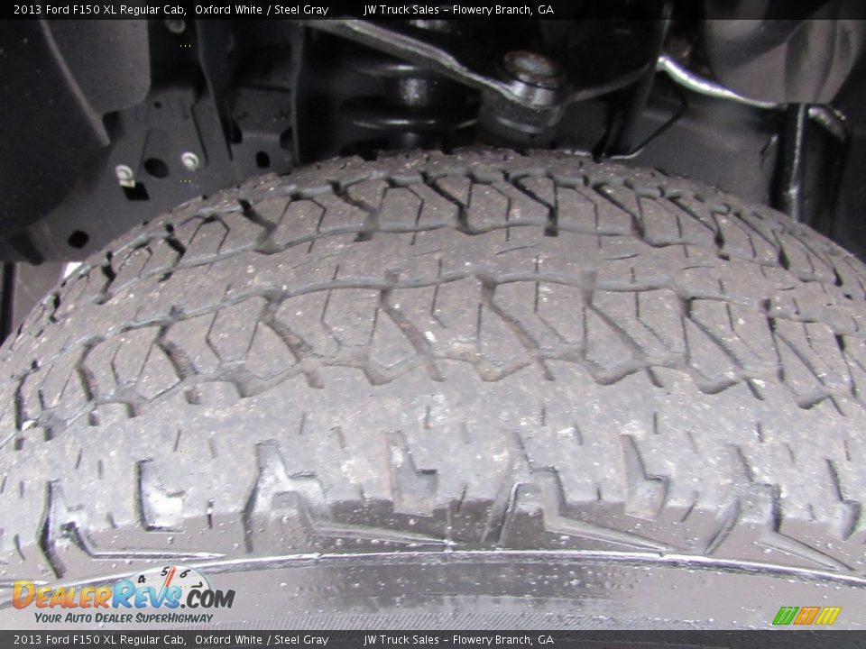 2013 Ford F150 XL Regular Cab Oxford White / Steel Gray Photo #33