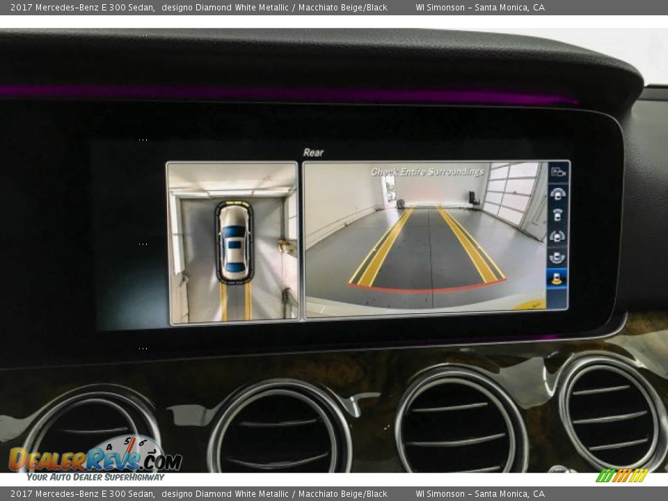 2017 Mercedes-Benz E 300 Sedan designo Diamond White Metallic / Macchiato Beige/Black Photo #22