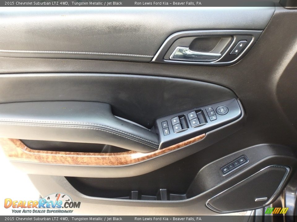 2015 Chevrolet Suburban LTZ 4WD Tungsten Metallic / Jet Black Photo #15