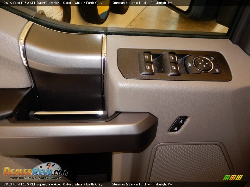 2019 Ford F150 XLT SuperCrew 4x4 Oxford White / Earth Gray Photo #9