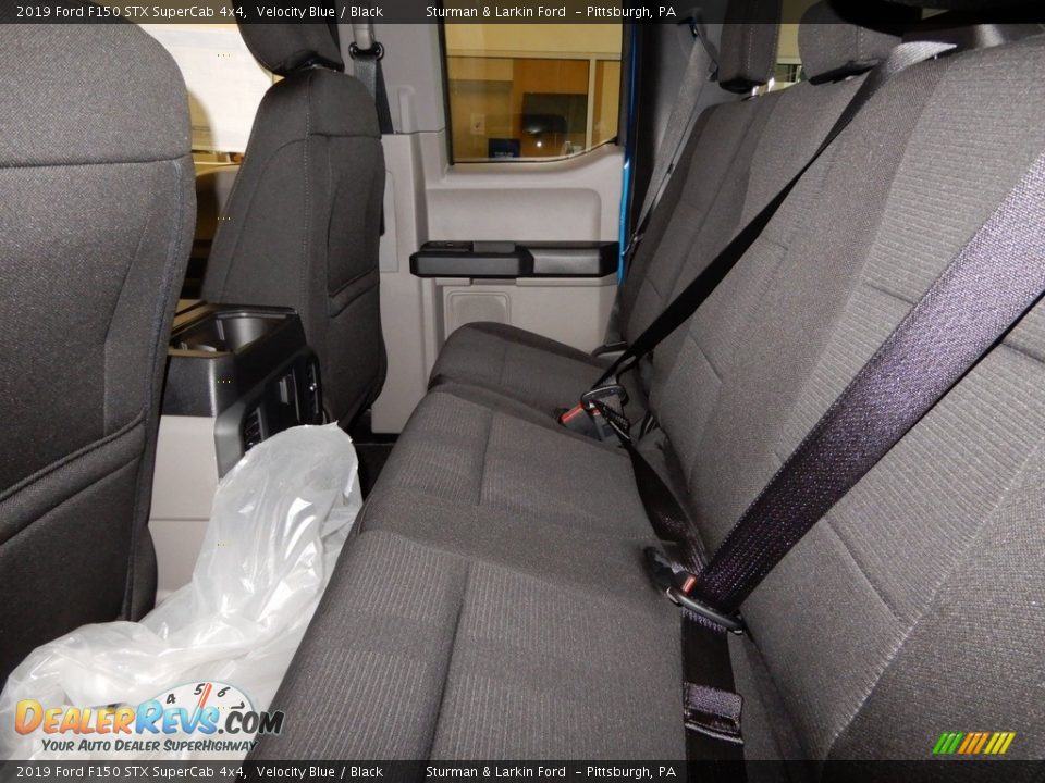 2019 Ford F150 STX SuperCab 4x4 Velocity Blue / Black Photo #7