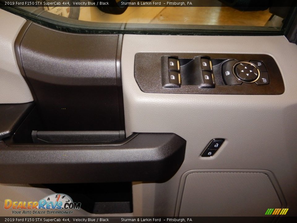 2019 Ford F150 STX SuperCab 4x4 Velocity Blue / Black Photo #9