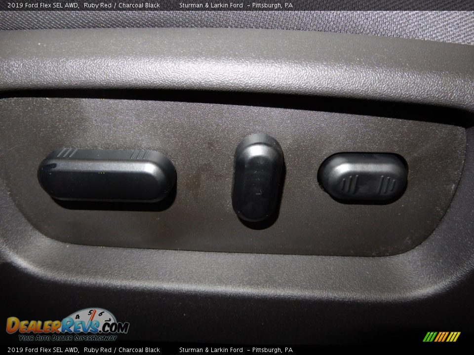2019 Ford Flex SEL AWD Ruby Red / Charcoal Black Photo #12